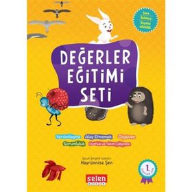 Değerler Eğitimi Seti 5 Kitap - Selen Çocuk Yayınları