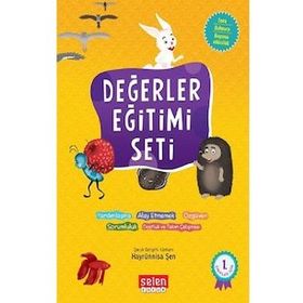 Değerler Eğitimi Seti 5 Kitap - Selen Çocuk Yayınları