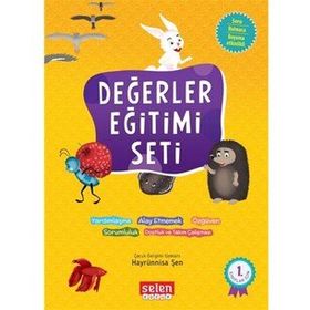 Değerler Eğitimi Seti 5 Kitap - Selen Çocuk Yayınları