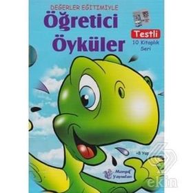 Değerler Eğitimiyle Öğretici Öyküler Dizisi Testli 10 Kitaplık Seri - kollektif