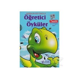 Değerler Eğitimiyle Öğretici Öyküler Dizisi Testli 10 Kitaplık Seri - kollektif
