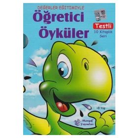 Değerler Eğitimiyle Öğretici Öyküler Dizisi Testli 10 Kitaplık Seri - kollektif