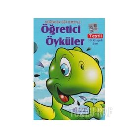 Değerler Eğitimiyle Öğretici Öyküler Dizisi Testli 10 Kitaplık Seri - kollektif