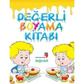 DEĞERLI BOYAMA KITABI - DOĞRULUK - NERIMAN KARATEKIN