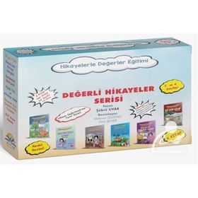 Değerli Hikayeler Serisi 6 Kitap Şükrü Uyar Ritim Plus Yayınları