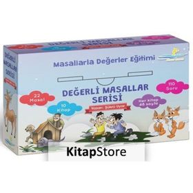 Değerli Masallar Serisi (10'lu Kitap Seti) - Şükrü Uyar