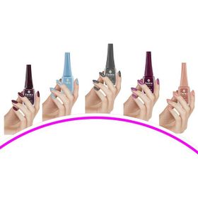 Deina 5 Adet 14 ml SET11 Keratinli Besleyici Oje