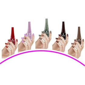 Deina 5 Adet 14 ml SET13 Keratinli Besleyici Oje