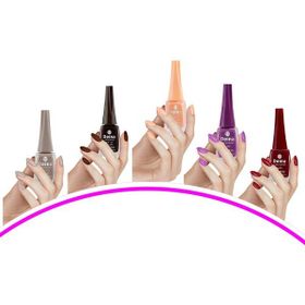 Deina 5 Adet 14 ml SET4 Keratinli Besleyici Oje