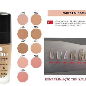 Deina No:M02 Matte Fondöten