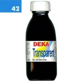 Deka 02-42 Mavi 125 ml Cam Boyası