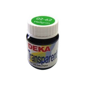 Deka 02-62 25 ml Açık Yeşil Cam Boyası