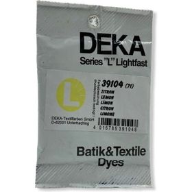 Deka 9414 Lemon 39104 Batik Kumaş Boyası