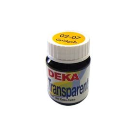 Deka Transparent 25 ml Gold Gelb 07 Cam Boyası