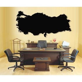 Dekadron Türkiye Haritası 75x35 cm Metal Tablo