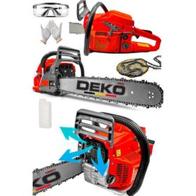Deko DKTX990 Benzinli Ağaç Kesme Testeresi