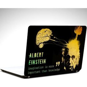 Dekolata Albert Einstein 25x19 cm Laptop Sticker