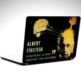 Dekolata Albert Einstein 38x27 cm Laptop Sticker