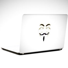Dekolata Anonymous 39x27 cm Laptop Sticker