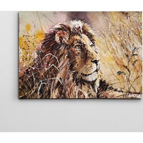 Dekolata Aslan 40x60 cm Kanvas Tablo