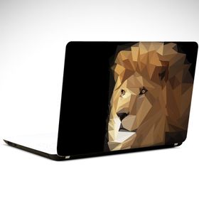 Dekolata Aslan Çizim 39x27 cm Laptop Sticker