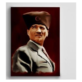 Dekolata Atatürk 2 30x40 cm Kanvas Tablo