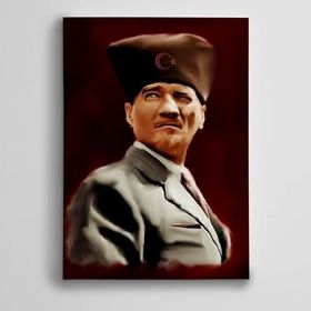 Dekolata Atatürk 2 85x120 cm Kanvas Tablo