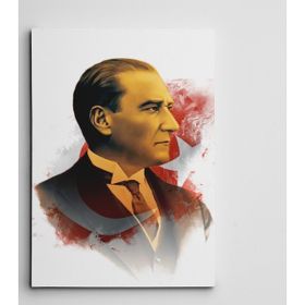 Dekolata Atatürk 70x100 cm Kanvas Tablo
