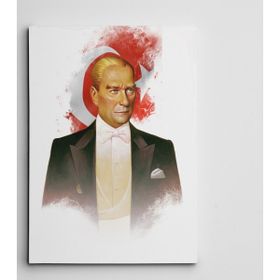 Dekolata Atatürk 70x100 cm Kanvas Tablo