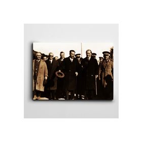 Dekolata Atatürk Adana'da 35x50 cm Kanvas Tablo