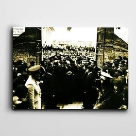 Dekolata Atatürk Afyonkarahisar Lisesinde 70x100 cm Kanvas Tablo