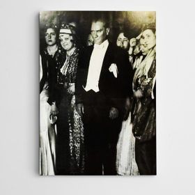 Dekolata Atatürk Frank 40x60 cm Kanvas Tablo