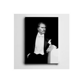 Dekolata Atatürk Frank 70x100 cm Kanvas Tablo