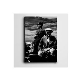 Dekolata Atatürk Gözlük 70x100 cm Kanvas Tablo