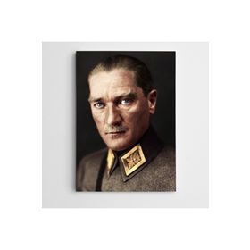 Dekolata Atatürk Portre 60x85 cm Kanvas Tablo