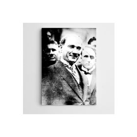 Dekolata Atatürk Tablosu Tebessüm 20x30 cm Kanvas Tablo