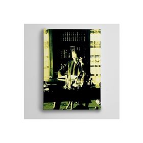 Dekolata Atatürk ve Kitap 30x40 cm Kanvas Tablo