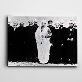 Dekolata Atatürk Yerel Kıyafet İle 30x40 cm Kanvas Tablo