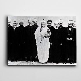 Dekolata Atatürk Yerel Kıyafet İle 40x60 cm Kanvas Tablo