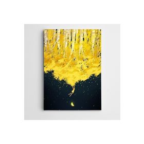Dekolata Ay Çekimi Modern Sanat 60x85 cm Kanvas Tablo
