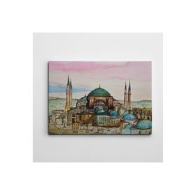 Dekolata Ayasofya 70x100 cm Kanvas Tablo