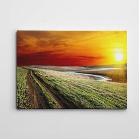 Dekolata Bahar ve Güneş 40x60 cm Kanvas Tablo
