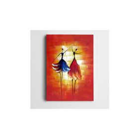 Dekolata Balerin 70x100 cm Kanvas Tablo