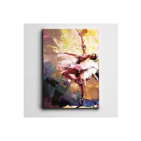 Dekolata Balerin Mini 35x50 cm Kanvas Tablo