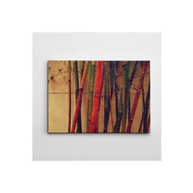 Dekolata Bambular Retro 100x140 cm Kanvas Tablo