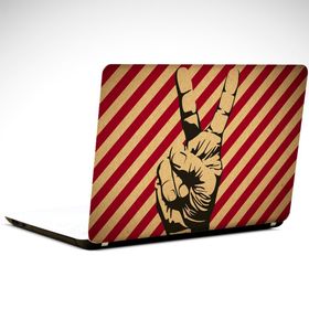 Dekolata Barış Retro 25x19 cm Laptop Sticker