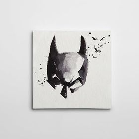 Dekolata Batman 2 Kare 50x50 cm Kanvas Tablo