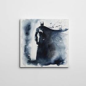 Dekolata Batman Kare 50x50 cm Kanvas Tablo