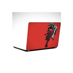 Dekolata Black Panther Kırmızı 39x27 cm Laptop Sticker