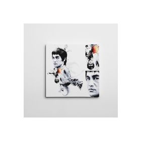 Dekolata Bruce Lee Kare 50x50 cm Kanvas Tablo